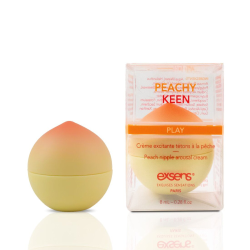 Возбуждающий крем для сосков EXSENS Peachy Keen, 8 мл (персик)