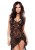 Ажурное платье с ассиметричным подолом Fantasy Lingerie, Os