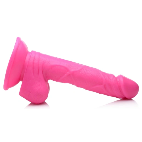 Фаллоимитатор на присоске Pop Peckers 6.5" Dildo With Balls, 19 см