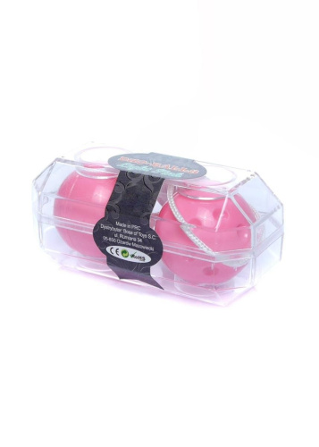 Boss Duo-Balls Light Pink - Вагинальные шарики, 21х3,3 см (розовый)