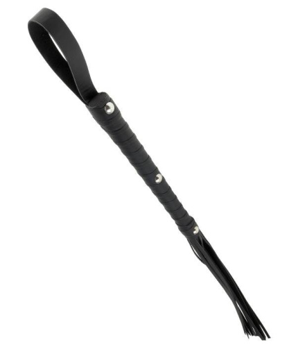 Pipedream Fetish Fantasy Series Deluxe Cat O' Nine - Плеть (чёрная)