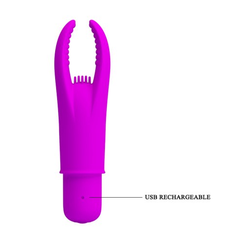 Pretty Love Hedy Vibrator компактный стимулятор клитора со съемной вибропулей, 9.9х2.6 см