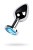 Toyfa Metal Silver anal plug - серебристая анальная пробка с камнем, 7.5х3.4 см (голубой) Toyfa Metal Silver anal plug - серебристая анальная пробка с камнем, 7.5х3.4 см (голубой)