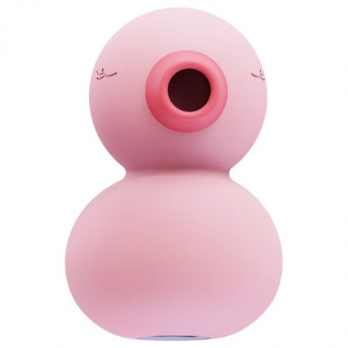 Cute Vibe Ducky - Вакуумний вібратор для клітора, 9.8х1.2 см (рожевий) - купити в Києві, Україні