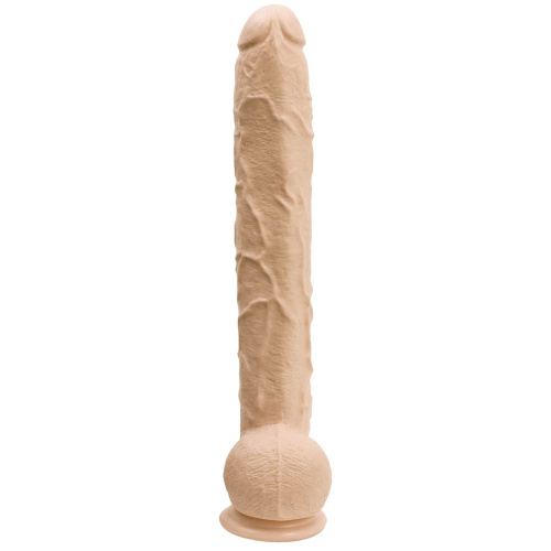 Doc Johnson Dick Rambone Cock White (в ПЭ пакете!) - фаллоимитатор, 42х6 см