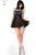 Diamond Line Chilirose - Свободный бэби долл с кружевом, S/M (чёрный) Diamond Line Chilirose - Свободный бэби долл с кружевом, S/M (чёрный)