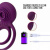 Svakom Tammy Vibrating Ring Violet - подвійне віброкільце, 8х2.8 см (фіолетовий) - купити в Києві, Україні Svakom Tammy Vibrating Ring Violet - подвійне віброкільце, 8х2.8 см (фіолетовий) - купити в Києві, Україні