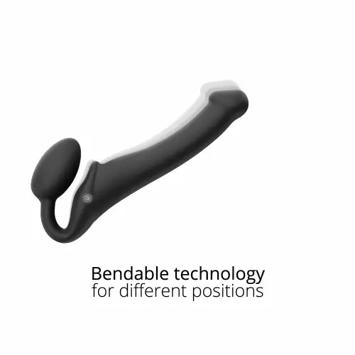 Безремневой страпон Strap-On-Me Vibrating M, 18 см