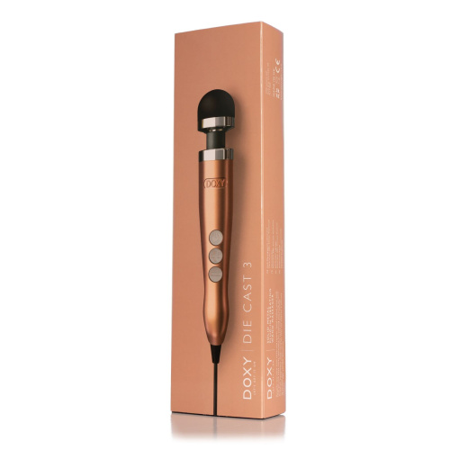 Вибратор микрофон DOXY Die Cast 3 Rose Gold