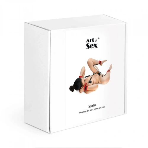 Art of Sex - Bondage Spider - Розпірка для шиї, рук та ніг - купити в Києві, Україні