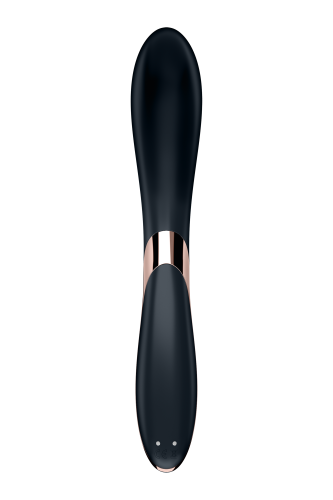 Satisfyer Rrrolling Explosion - Вибратор для точки G, 22х3.6 см (чёрный)