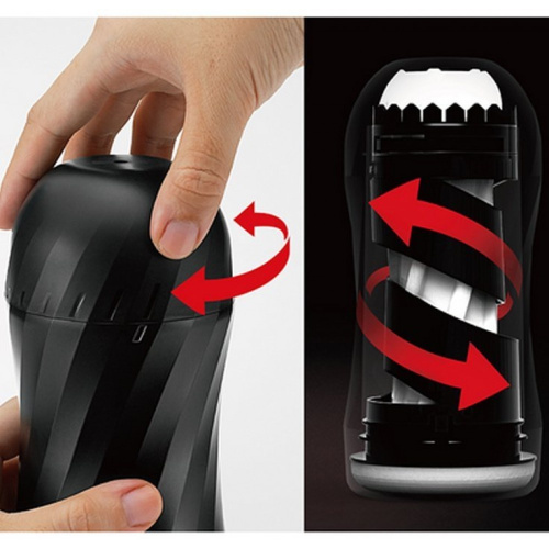 Tenga Air-Tech TWIST Tickle Red мастурбатор с эффектом вакуума, 16х5 см