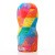 Tenga Original Vacuum Cup Rainbow Unite with Pride - Мастурбатор, 15х4.5 см (разноцветный)