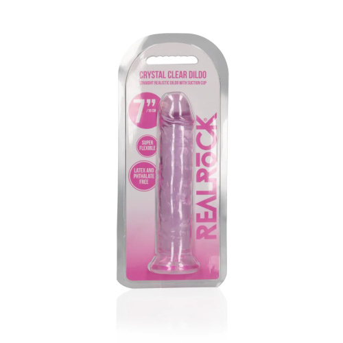 Фаллоимитатор на присоске Realrock Dildo 7'', 20 см