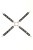 sLash Leather Fixer Large - крестообразный БДСМ фиксатор с карабинами, 52 см (чёрный) sLash Leather Fixer Large - крестообразный БДСМ фиксатор с карабинами, 52 см (чёрный)