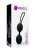 Dorcel Dual Balls Black вагинальные шарики диаметр со смещенным центром тяжести, 3,6 см, вес 55 гр (чёрный) Dorcel Dual Balls Black вагинальные шарики диаметр со смещенным центром тяжести, 3,6 см, вес 55 гр (чёрный)