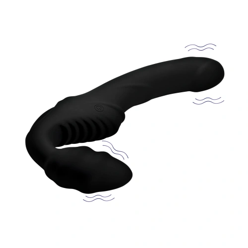 Безремневой страпон U-Strap Pro Rider 9X Strapless Strap On, 21.5 см