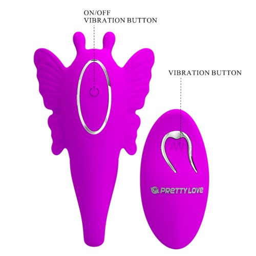 Pretty Love Chimera RC Stimulator вибратор бабочка для пар, 8.5х2.5 см