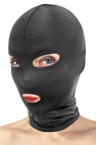 Fetish Tentation Open Mouth and Eyes Hood - Капюшон для БДСМ с открытыми глазами и ртом