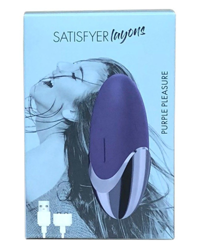 Satisfyer Layons Purple Pleasure - мини-вибратор для клитора, (пурпурный)