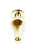 Boss Jewellery Gold Butt Plug Green - Анальна пробка з кристалом, 9,5х3 см (зеленый) Boss Jewellery Gold Butt Plug Green - Анальна пробка з кристалом, 9,5х3 см (зеленый)