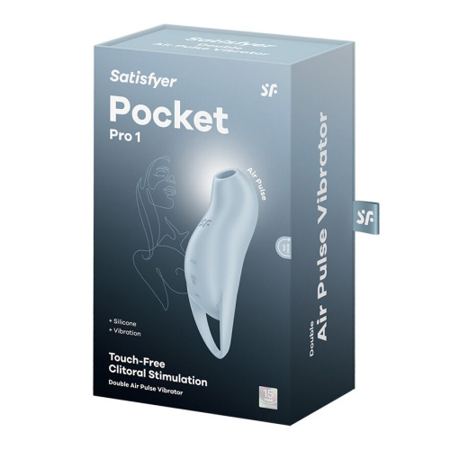 Вакуумный стимулятор Satisfyer Pocket Pro 1