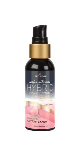 Sensuva Hybrid Cotton Candy - Смазка водно-силиконовая для оральных ласк, 57 мл.