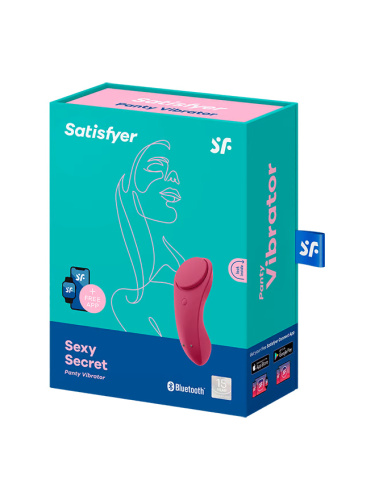 Вібратор в трусики зі смарт управлінням Satisfyer Sexy Secret  - купити в Києві, Україні