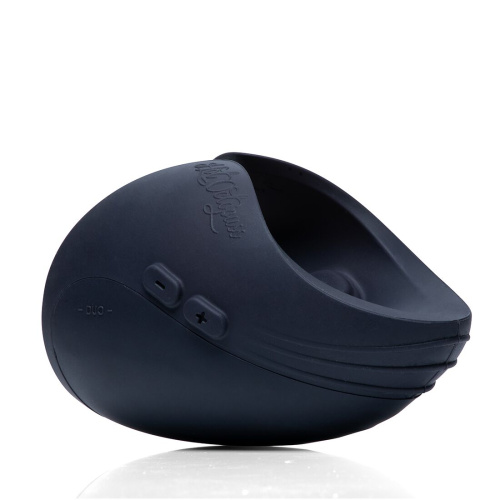 Hot Octopuss PULSE DUO LUX - Мастурбатор с пульсацией, использование без рук, 10,6 см (черный)