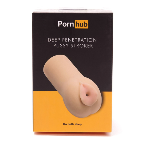 PornHub Deep Penetration Stroker - реалистичный мастурбатор, 16 см