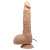 Реалистичный вибратор Baile Beautiful Encounter Jason Vibrator, 25 см