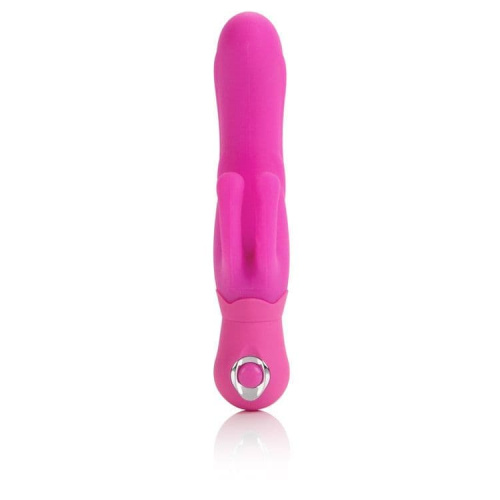 California Exotic Novelties Posh Double Dancer - вибратор с двойным клиторальным удовольствием,10х4 см (розовый)