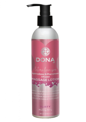 Dona Massage Lotion Blushing Berry - Масажний лосьйон, 235 мл - купити в Києві, Україні