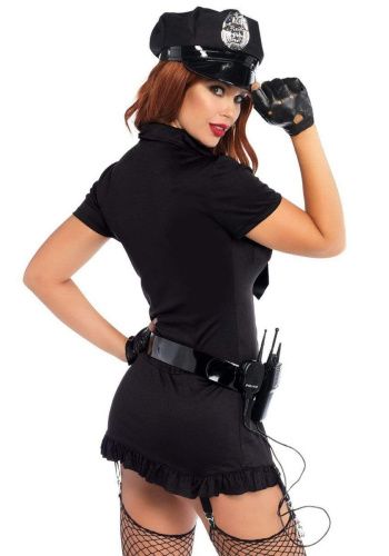 Еротичний костюм поліціянтки Leg Avenue Dirty Cop, XL - купити в Україні | Секс шоп SEX-SHOP.ua