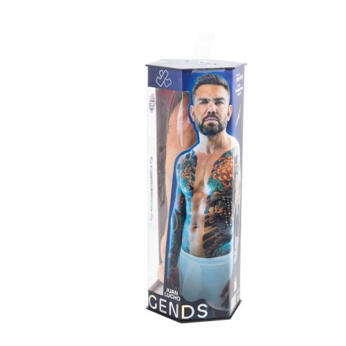 Реалистичный фаллоимитатор SilexD Legends - Juan Lucho Dildo, 23,3 см