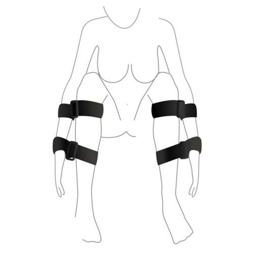 Набор для фиксации Art of Sex BDSM Hands to feet Simple