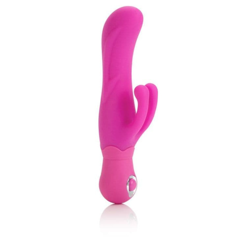 California Exotic Novelties Posh Double Dancer - вибратор с двойным клиторальным удовольствием,10х4 см (розовый)