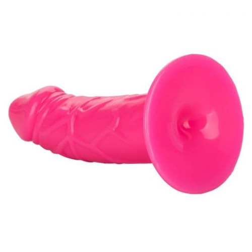 CalExotics Back End Chubby - фаллоимитатор на присоске, 14х4,5 см (розовый)