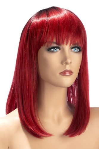 World Wigs Elvira Mid Length Two Tone Red - Парик (красный)
