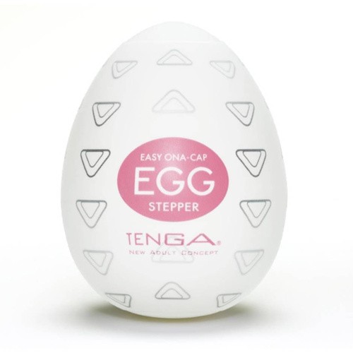 Tenga Egg Regular Strength Stepper - Мастурбатор-яйцо, 5х4.5 см (розовый)