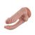 Двойной фаллоимитатор для секс-машин Hismith Double Penetrator, 7.46″, KlicLok
