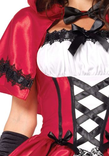 Еротичний костюм Червоної шапочки Leg Avenue Gothic Red Riding Hood, XL - купити в Україні | Секс шоп SEX-SHOP.ua