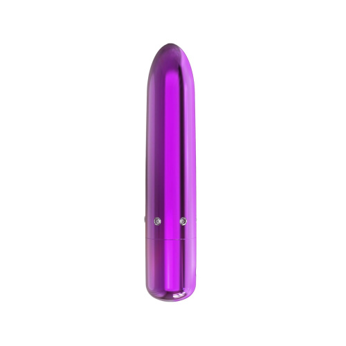 PowerBullet - Pretty Point Rechargeable Purple - віброкуль, 10х1.9 см (фіолетовий) - купити в Києві, Україні