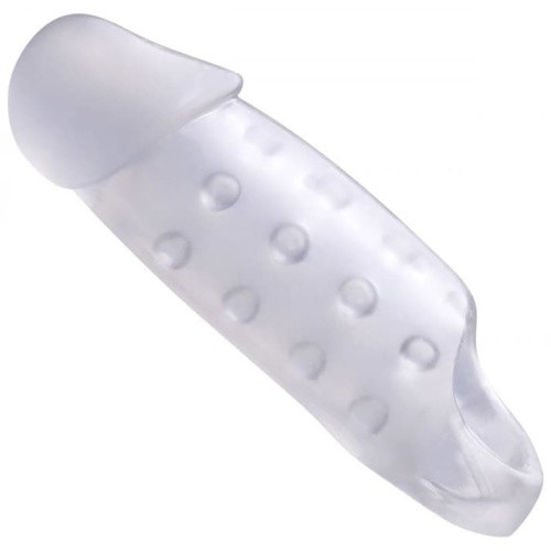 Tom of Finland Clear Smooth Cock Enhancer - Насадка для пениса, 20 см