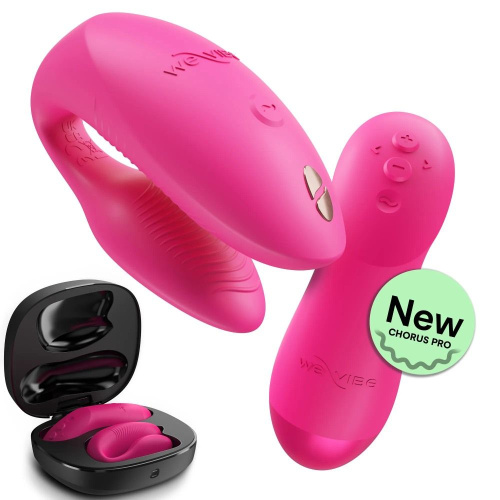 Вибратор для пар со смарт управлением We-Vibe Chorus Pro Electric Pink