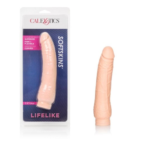CalExotics SoftSkins Veined Dong  реалистичный фаллоимитатор, 19х4 см