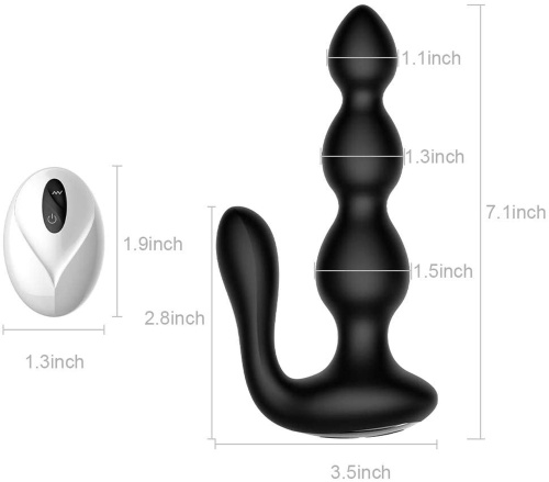 Анальный вибратор B-Series Cute Anal Beads