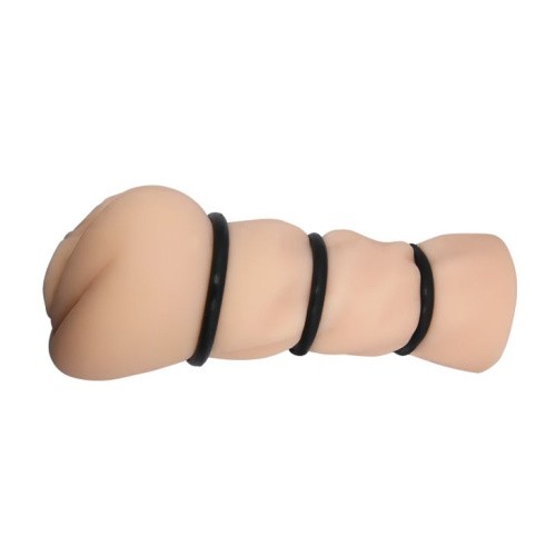 Crazy Bull Masturbator Pocket Pussy - Мастурбатор, 16 см (телесный)