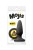NS Novelties Mojis Plug #SHT Medium - средняя анальная пробка, 8х3,7 см (черный) NS Novelties Mojis Plug #SHT Medium - средняя анальная пробка, 8х3,7 см (черный)