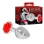 Orion Rose Butt Plug - Анальна пробка с розой в основании, 9х3.4 см (серебристый с красным) Orion Rose Butt Plug - Анальна пробка с розой в основании, 9х3.4 см (серебристый с красным)